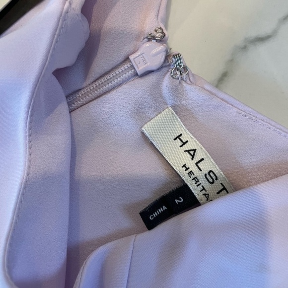 Halston Heritage Lilac evening collection dress - Picture 7 of 15